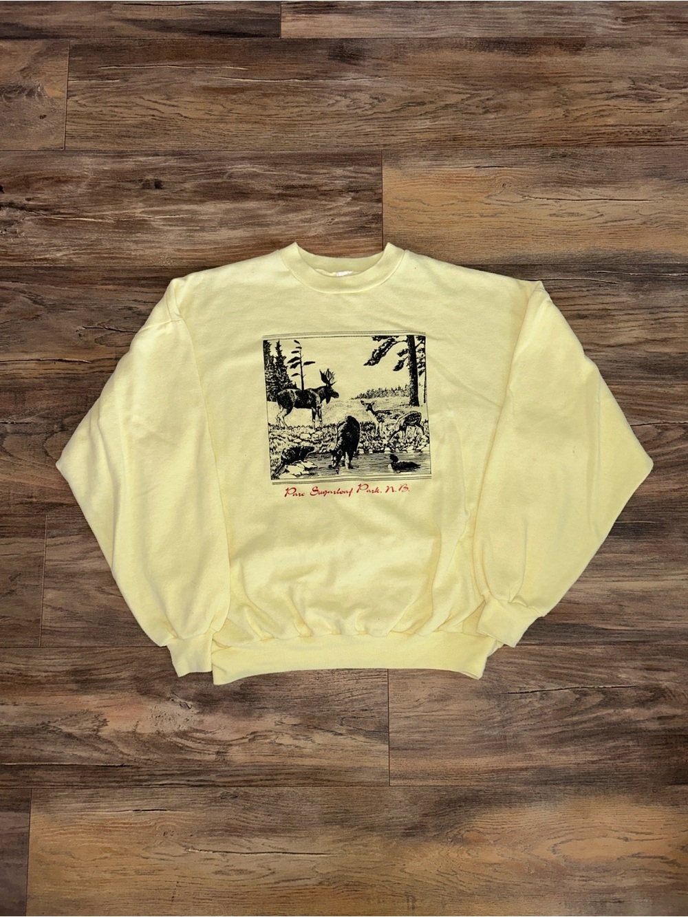 Vintage Sugarloaf Park New Brunswick Crewneck Sweatshirt XL